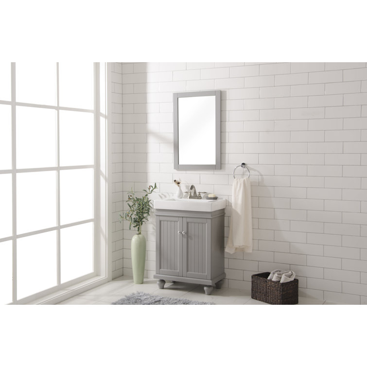Highland Dunes Gruber 24" Single Bathroom Vanity Set & Reviews Wayfair